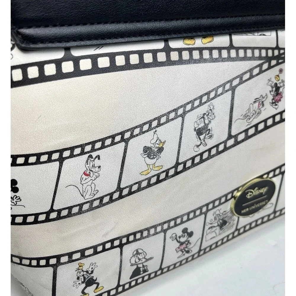 Her Universe Disney 100 Mickey Mouse And Friends Film Reel Satchel‎ Bag Purse
